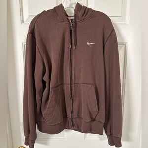 Nike Brown Zip-Up Jacket